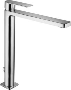 Bateria umywalkowa stojąca 31 cm z korkiem wysoka Paffoni Tango TA081KCR chrom