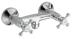 Bateria prysznicowa ścienna Retro Reitano Antea 3861 chrom