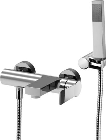 Przejdź do produktu Bateria prysznicowa ścienna ze słuchawką prysznicową kompletna Tango TA168DCR chrom
