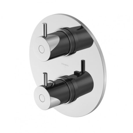 Przejdź do produktu Bateria prysznicowo-wannowa termostatyczna 2-drożna Steinberg seria 100 chrom 1004133