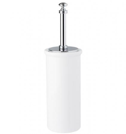 Przejdź do produktu Szczotka łazienkowa ceramiczna stojąca  w stylu Retro Gedy Allpe Perla PE120 chrom