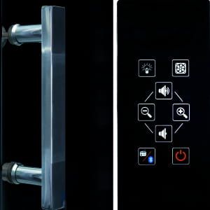 Przejdź do produktu Kabina prostokątna 141x86x225 cm Kerra Mocca 140  z hydromasażem 