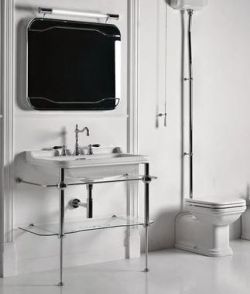 Umywalka podwieszana 80x55 cm Kerasan Waldorf 4141K1