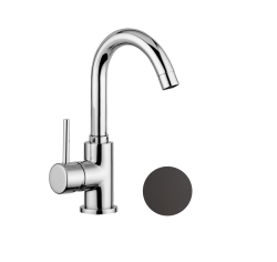 Bateria umywalkowa Giulini Futuro 6585A/K czarny mat