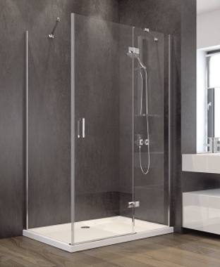 Przejdź do produktu Kabina prysznicowa prostokątna 100x80x195 cm Besco Viva 195 VPL-100-195C