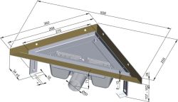 rysunek techniczny syfonu