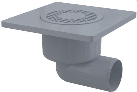 Przejdź do produktu Łazienkowa kratka ściekowa plastikowa 15x15 cm odpływ boczny Alcaplast  APV3