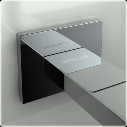 Bateria umywalkowa podtynkowa z wylewką 17 cm Kohlman Excelent QW180H chrom