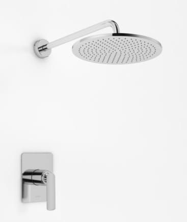 Przejdź do produktu Zestaw prysznicowy z okrągłą deszczownicą 25 cm Kohlman Experience QW220ER25 chrom