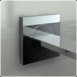 Bateria umywalkowa podtynkowa 3-otworowa Kohlman Axis QW193N chrom