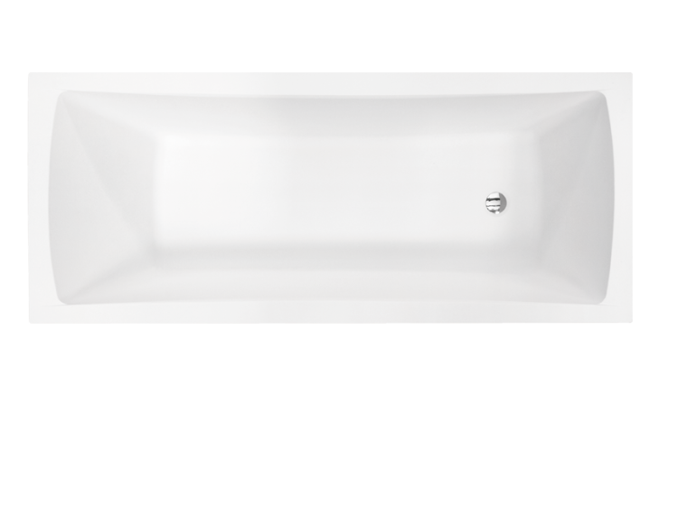 Wanna prostokątna 140x70 cm Besco Optima 140