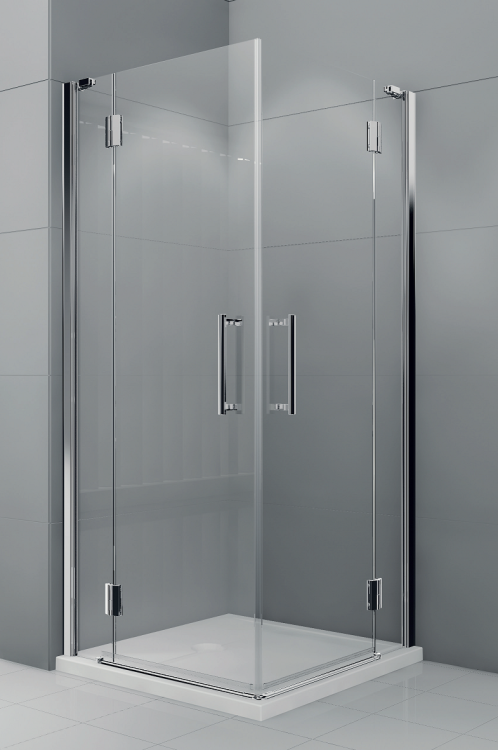 Kabina narożna kwadratowa 85x85 Novellini Modus A MODUSA85L-S-1K+MODUSA85L-D-1K