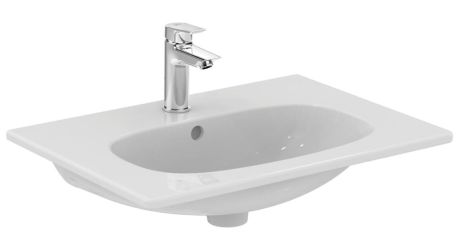 Przejdź do produktu Umywalka meblowa 62x45 cm z powierzchniami bocznymi Ideal Standard Tesi T351001
