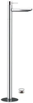 Bateria umywalkowa wolnostojąca 94 cm z korkiem kompletna Sapho Rhapsody 5516 chrom