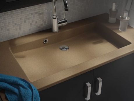 Przejdź do produktu Umywalka konglomeratowa na dowolny wymiar z misą Lite 68