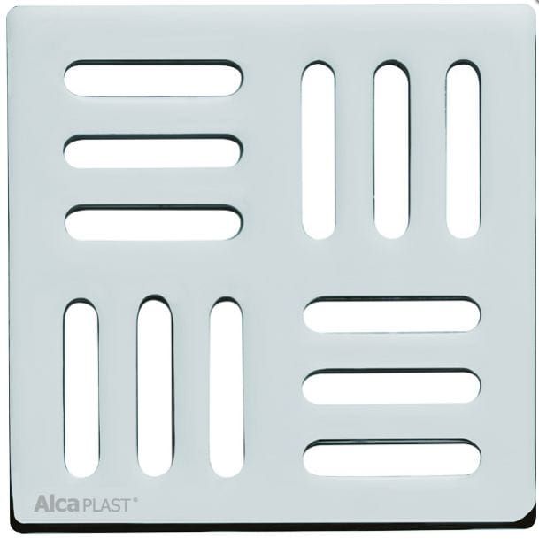Kratka ściekowa 105x105/50 mm odpływ boczny Alcaplast APV31