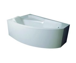 Wanna asymetryczna 160x100 cm Besco Rima 160 lewa