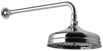Zestaw natryskowy podtynkowy z deszczownicą 20 cm i baterią Giulini Praga chrom 95ZES20