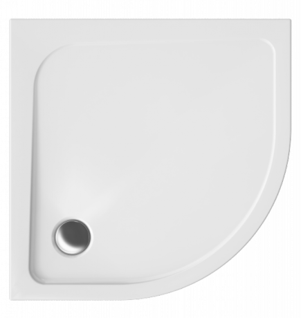 Przejdź do produktu Brodzik półokrągły 80x80 cm Polimat Pako 00111