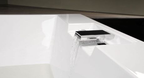 Przejdź do produktu Wylewka kaskadowa 12 cm na brzeg wanny Sapho BD31451 chrom