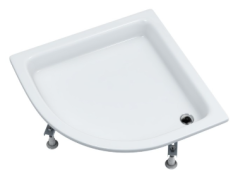 Brodzik półokrągły 90x90x26cm Schedpol Zefir 3.214 R55
