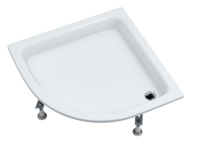 Brodzik półokrągły 90x90x26cm Schedpol Zefir 3.214 R55