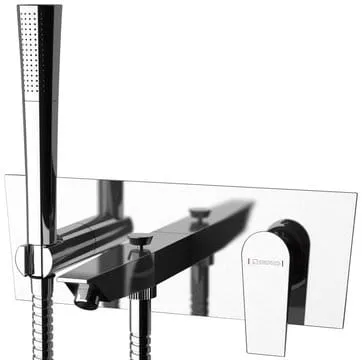 Bateria wannowa podtynkowa Sapho Axamite AX09 chrom