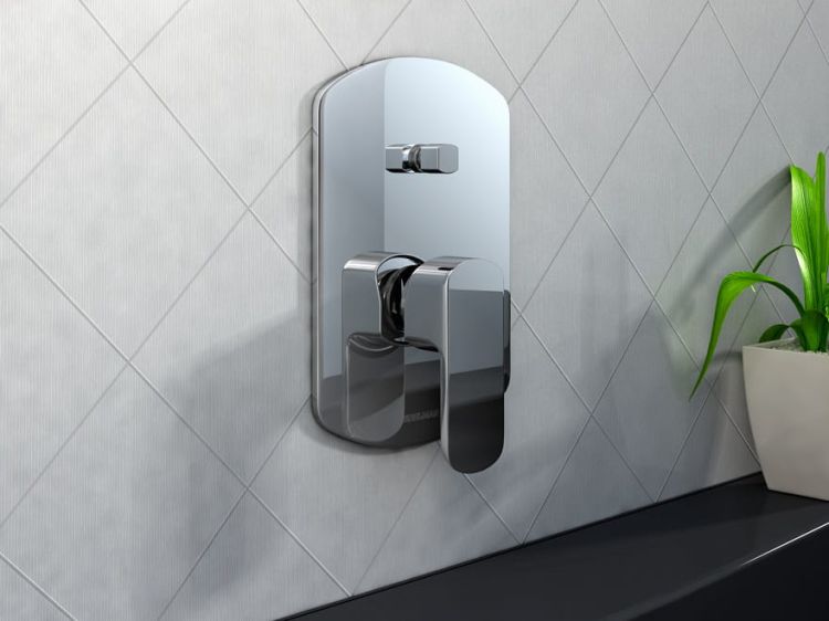 Bateria podtynkowa 2-drożna Kohlman Foxal QW210F chrom