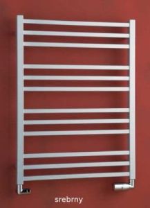 Grzejnik łazienkowy 60x121 cm PMH Avento AV4MS srebrny