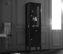 Kerasan Witrynka drewniana 160,5x46,5 cm Retro biały mat 731530