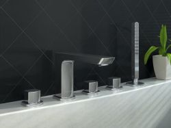  Bateria wannowa 5-otworowa Kohlman Foxal QB242F chrom