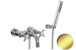 Bateria wannowa retro Giulini G5 7901 złoty