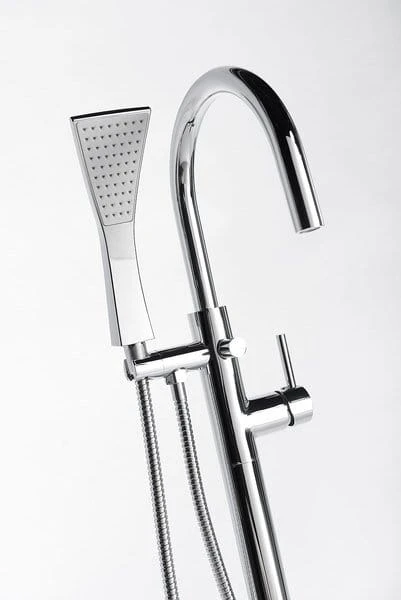 Bateria wannowa wolnostojąca 105 cm kompletna Sapho Rhapsody R5021 chrom