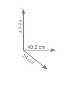 stojak na ręczniki rys.tech.Gedy Bridge