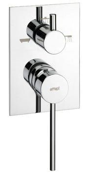 Przejdź do produktu Bateria prysznicowa podtynkowa termostatyczna 3-drożna kompletna Sapho Thor 9187 chrom