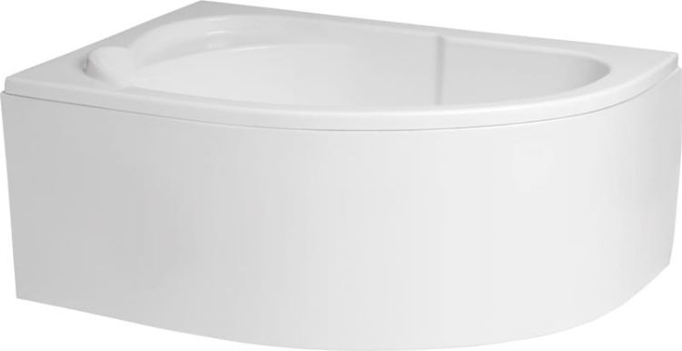 Obudowa do wanny narożnej asymetrycznej 130x85 cm Standard Polimat 00344