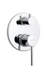 Bateria podtynkowa 3-drożna Emmevi Piper chrom 45029CR