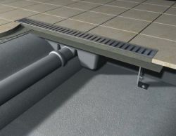 Odpływ liniowy 100 cm z rusztem Pure Alcaplast APZ1950L+PURE-950L 