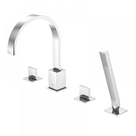 Przejdź do produktu Bateria wannowa 4-otworowa Steinberg seria 135 chrom 1352402