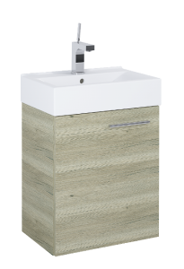 Szafka łazienkowa 44x30 cm + umywalka Tiny Elita kolor sanremo 165076