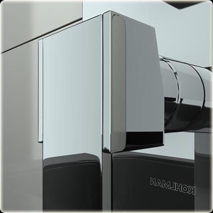 Bateria podtynkowa 1-drożna Kohlman Excelent QW220H chrom