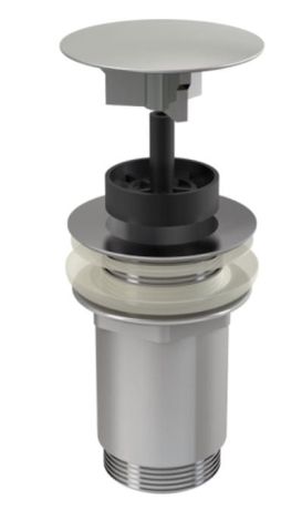 Przejdź do produktu Spust umywalki 5/4" metalowy bez przelewu, Alcaplast A396 duży korek