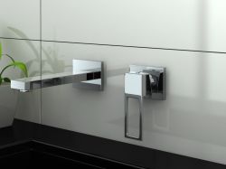 Bateria umywalkowa podtynkowa z wylewką 20 cm Kohlman Nexen QW183U chrom
