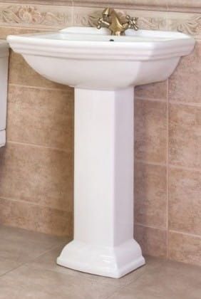 Umywalka retro 60x47 cm z postumentem Kerra Kleopatra 13