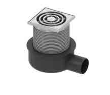 Przejdź do produktu Odpływ punktowy 10x10 cm super płaski kompletny Tecedrianpoint S50 3601050