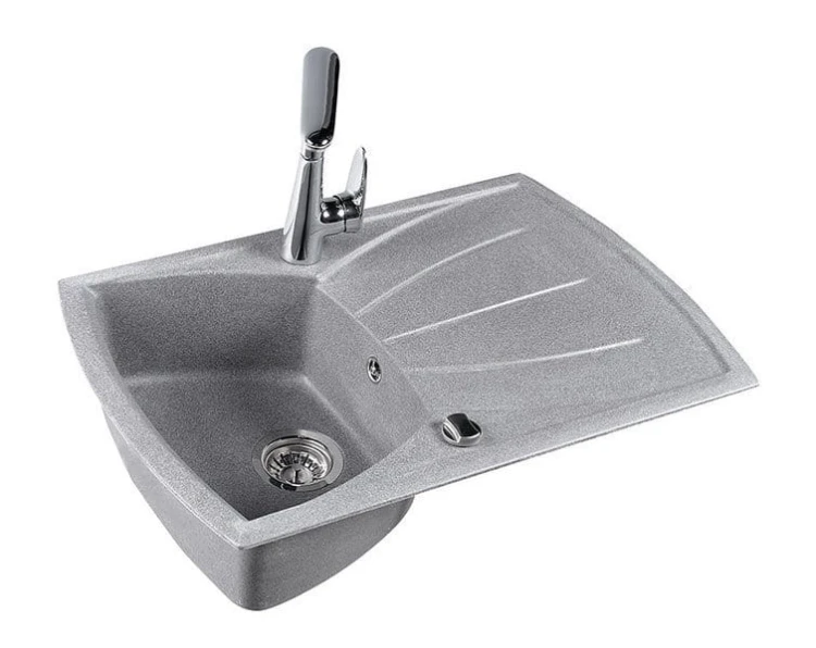 Bateria kuchenna 29 cm z obracaną wylewką Sapho Betta 1105-65 chrom