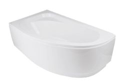 Wanna asymetryczna 150x100 cm Besco Cornea Comfort 150 lewa