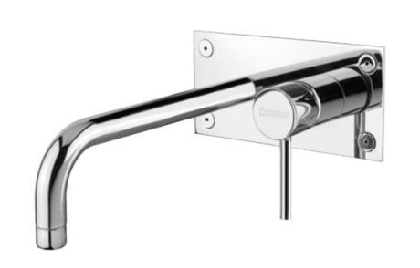Przejdź do produktu Bateria umywalkowa podtynkowa z wylewką 20,3 cm kompletna Sapho Rhapsody 5593 chrom