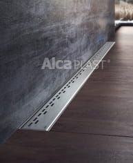 Odpływ liniowy niski 80 cm Alcaplast APZ101 z rusztem Hope APZ101-750+HOPE-750
