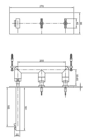 Przejdź do produktu Bateria umywalkowa podtynkowa z wylewką 17 cm Kohlman Excelent QW196H chrom 